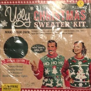Ugly Christmas sweater kit size S